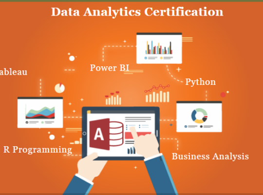 Data Analyst Course in Delhi.110017. Certification